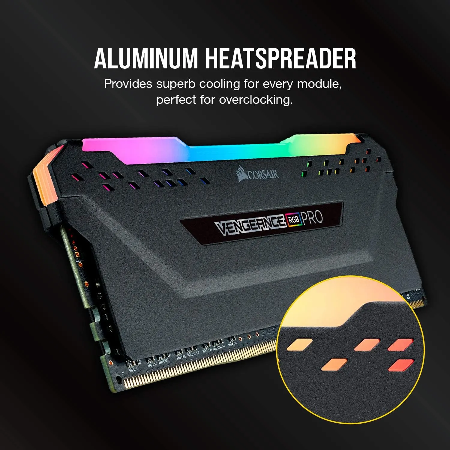 CORSAIR Vengeance RGB PRO 16GB (2x8GB) DDR4 3200MHz