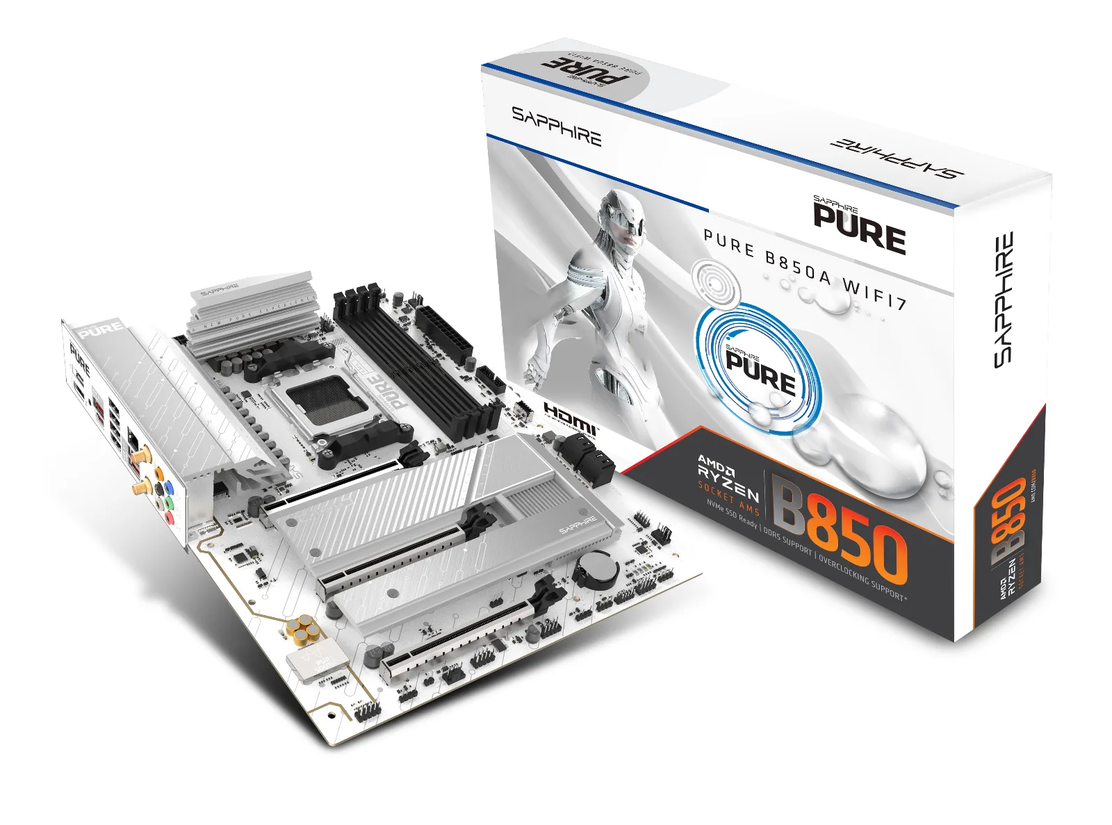 SAPPHIRE PURE B850A WIFI 7