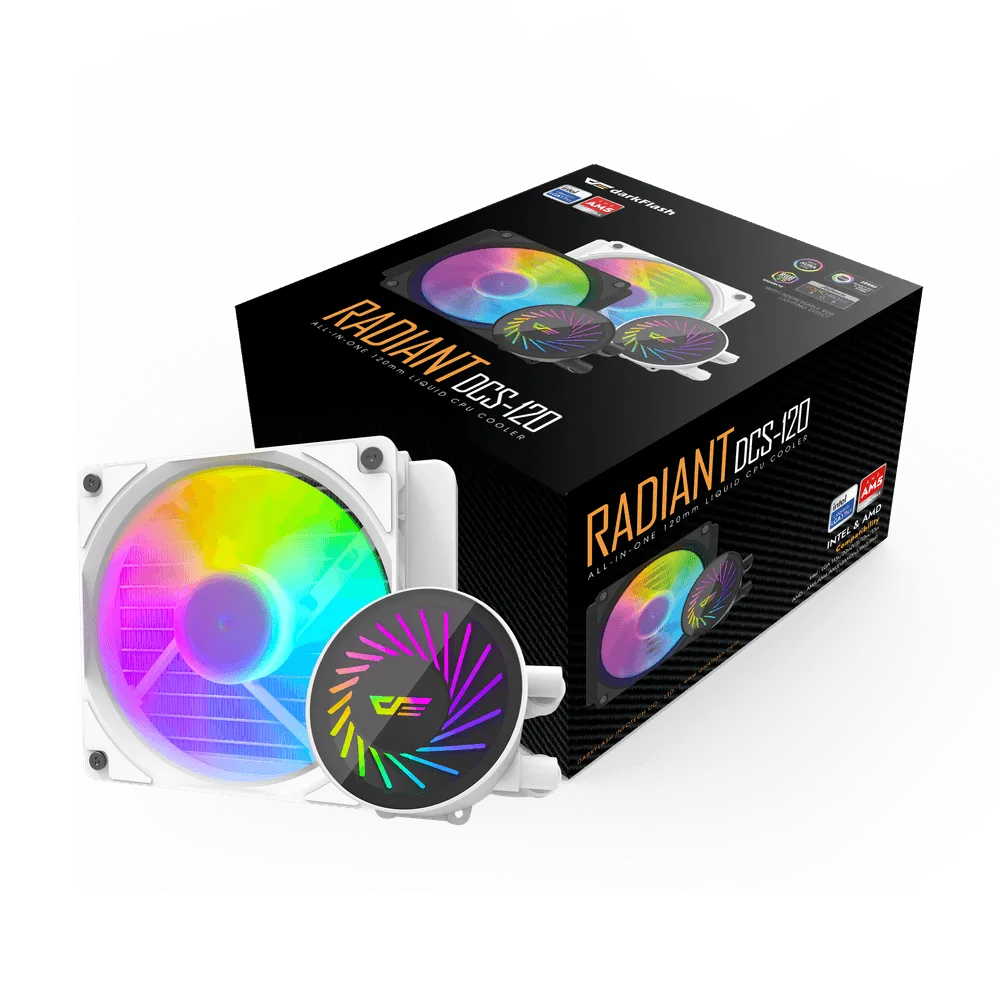 DARK FLASH Radiant DCS 120 Liquid CPU Cooler