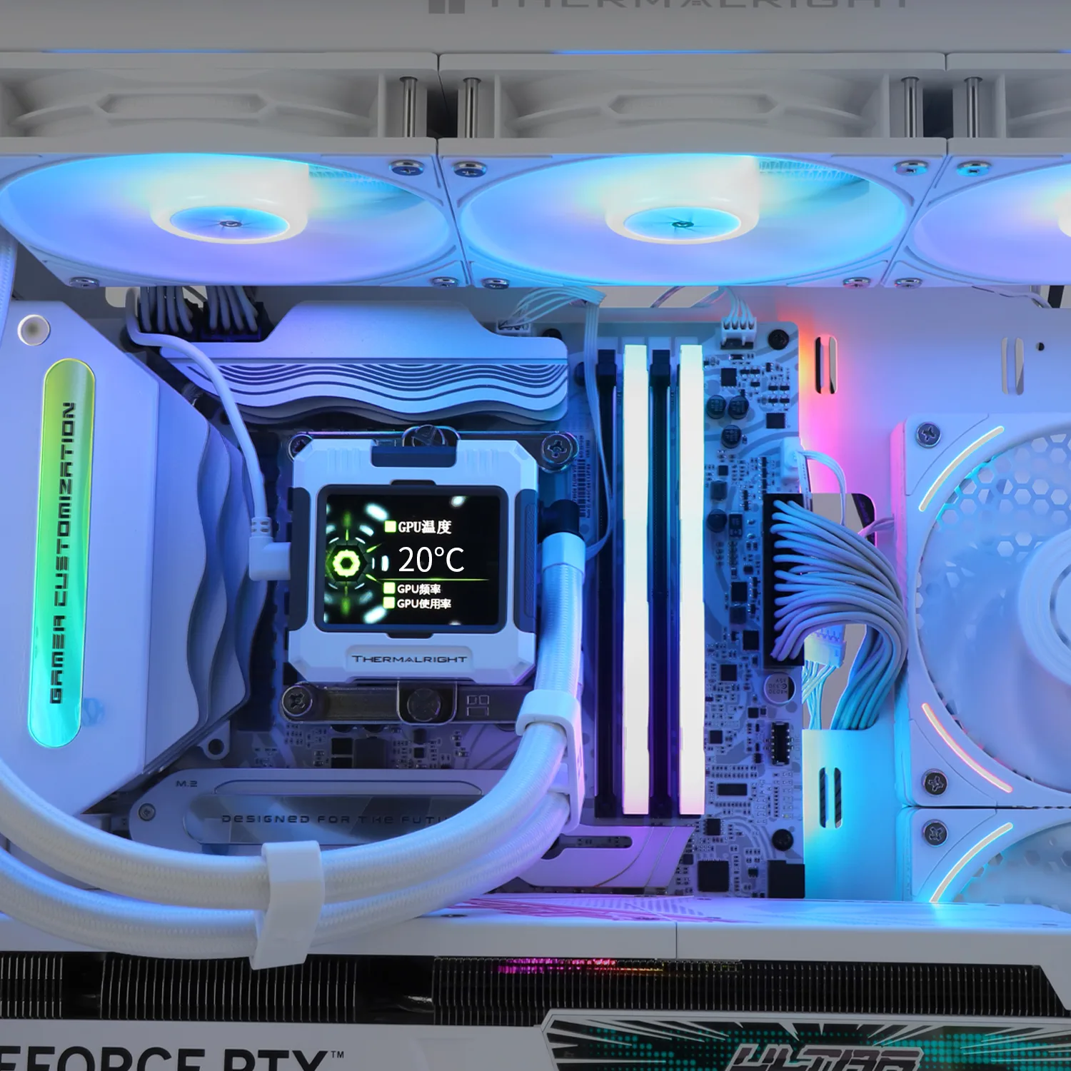COOLER THERMALRIGHT WARFRAME 360 WHITE ARGB