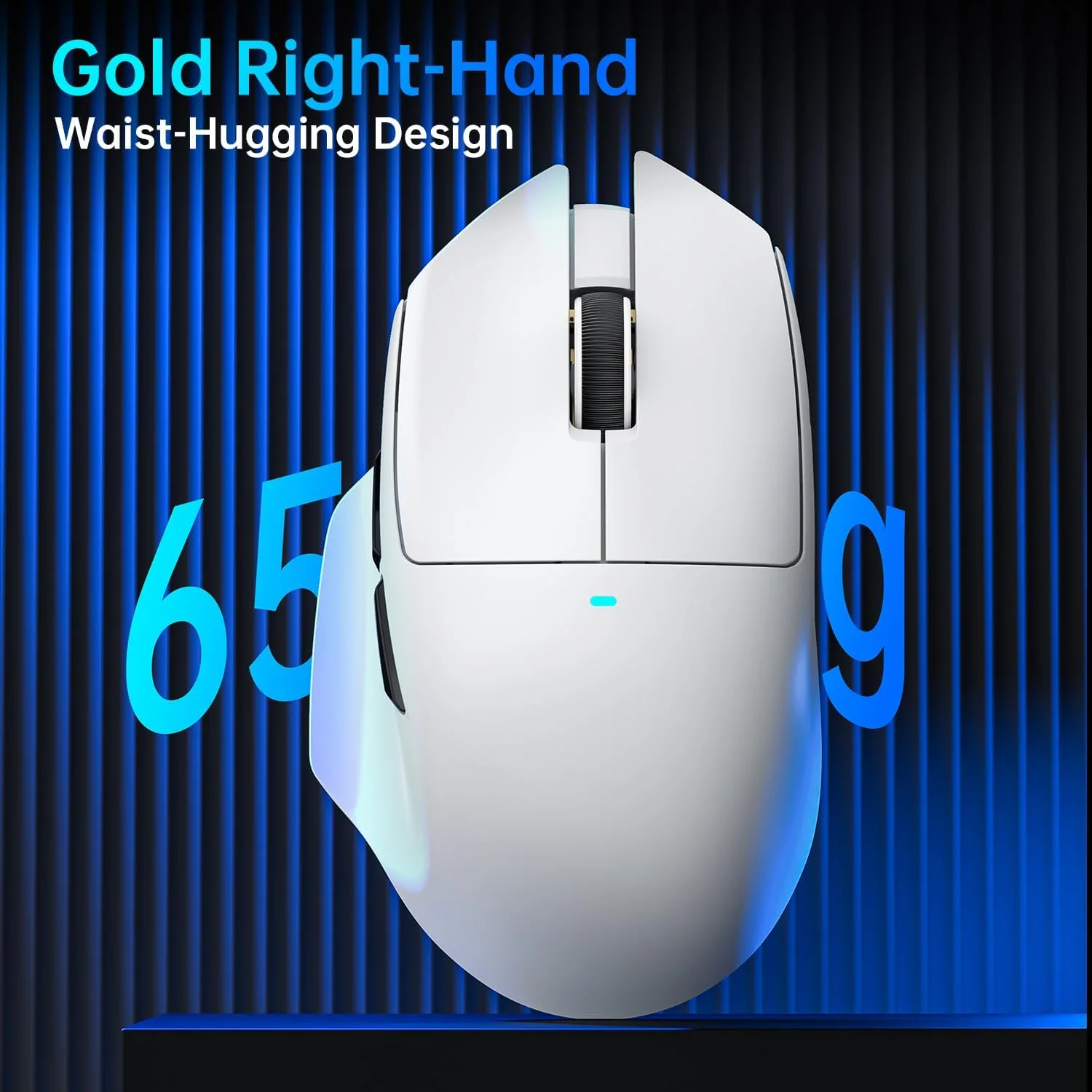 MOUSE ATTACK SHARK V6 WHITE