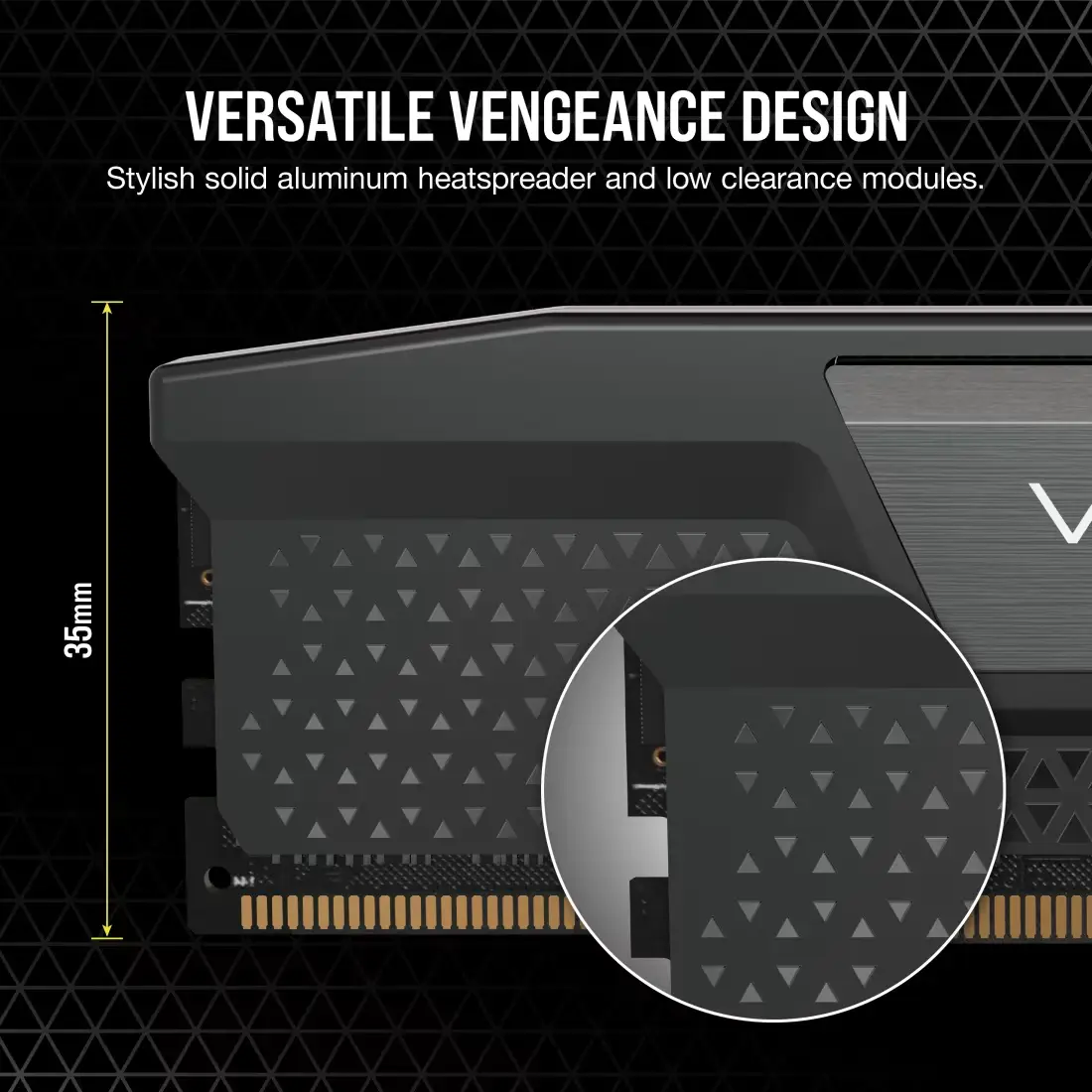 VENGEANCE® 32GB (2x16GB) DDR5 DRAM Up To 6000MT/s CL36