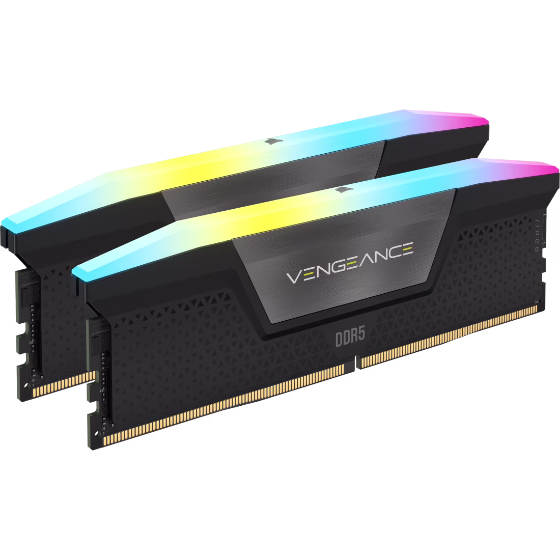 VENGEANCE® RGB 32GB (2x16GB) DDR5 DRAM 6000MT/s CL36 Memory Kit — Black