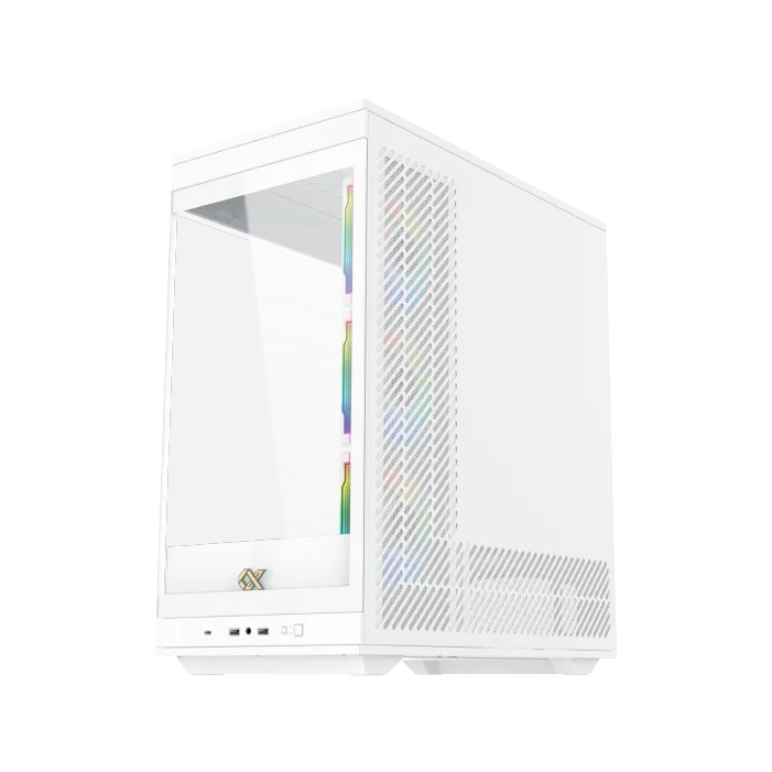Xigmatek Meta Arctic White Gaming Case