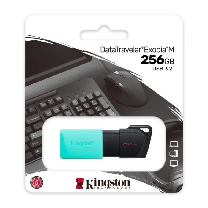 USB FLASH KINGSTON DATA TRAVELER EXODIA 256GB