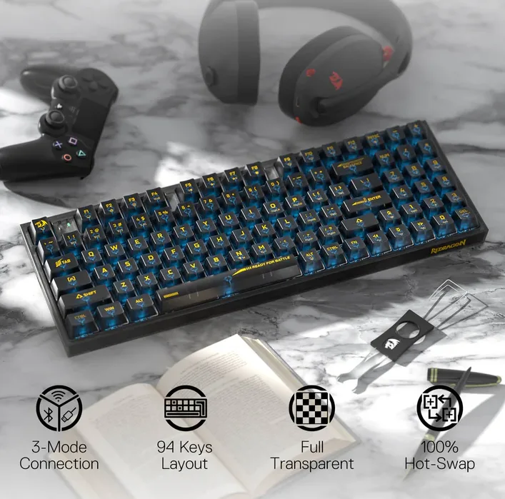 REDRAGON MECHANIC K658CTB - RGB PRO