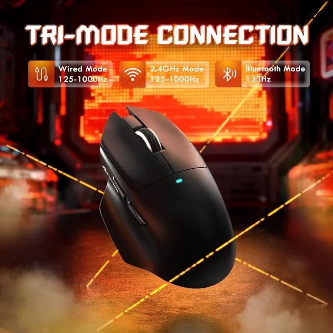 MOUSE ATTACK SHARK V6 BLACK