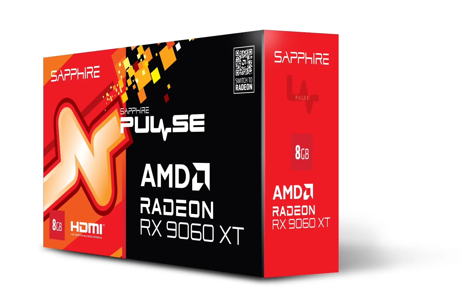 SAPPHIRE PULSE AMD Radeon™ RX 9060 XT OC 8gb