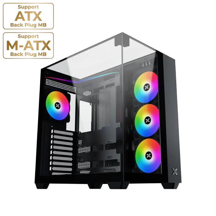 CASE XIGMATEK AQUA V BLACK
