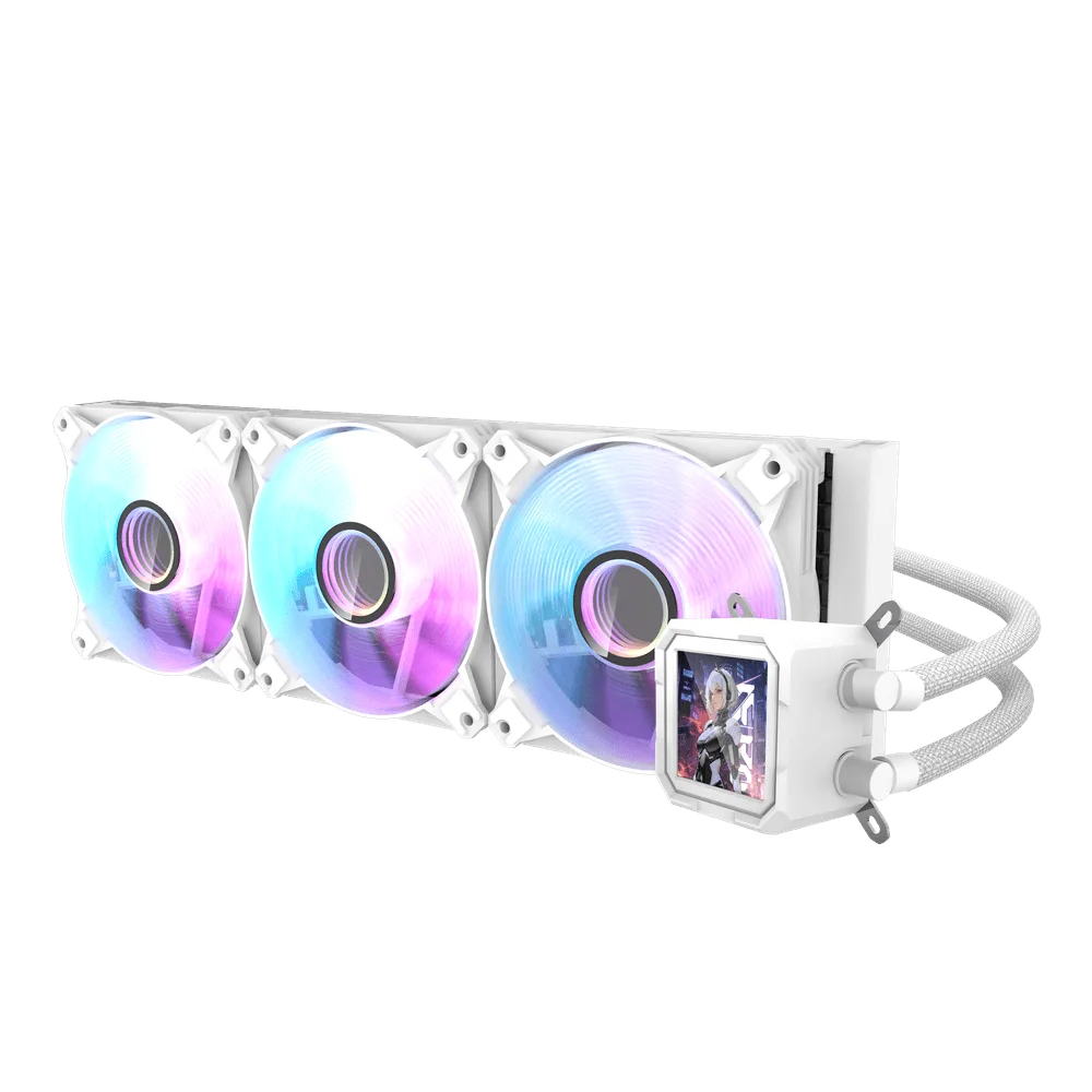 DARKFLASH DV360S white (Magnetic IPS Screen)