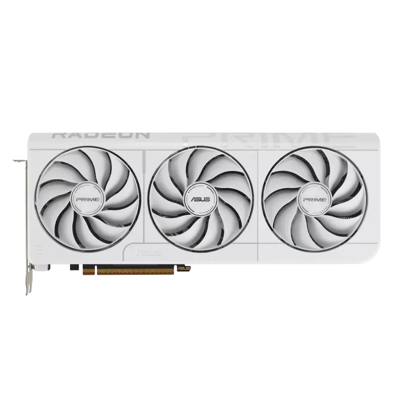 ASUS Prime Radeon™ RX 9070 XT White OC Edition 16GB GDDR6