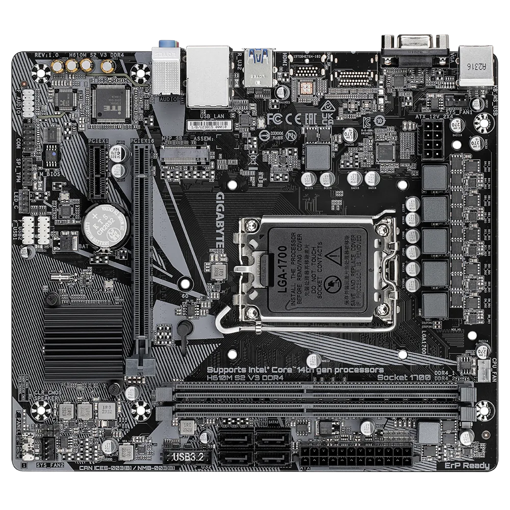 H610M K GIGABYTE S2 DDR4
