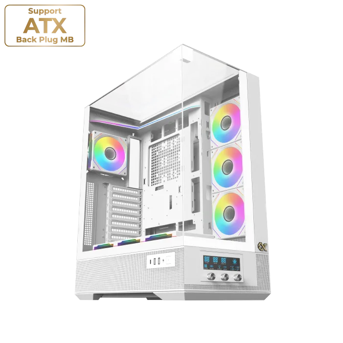 Xigmatek Vision Pro Arctic Gaming Case (White)