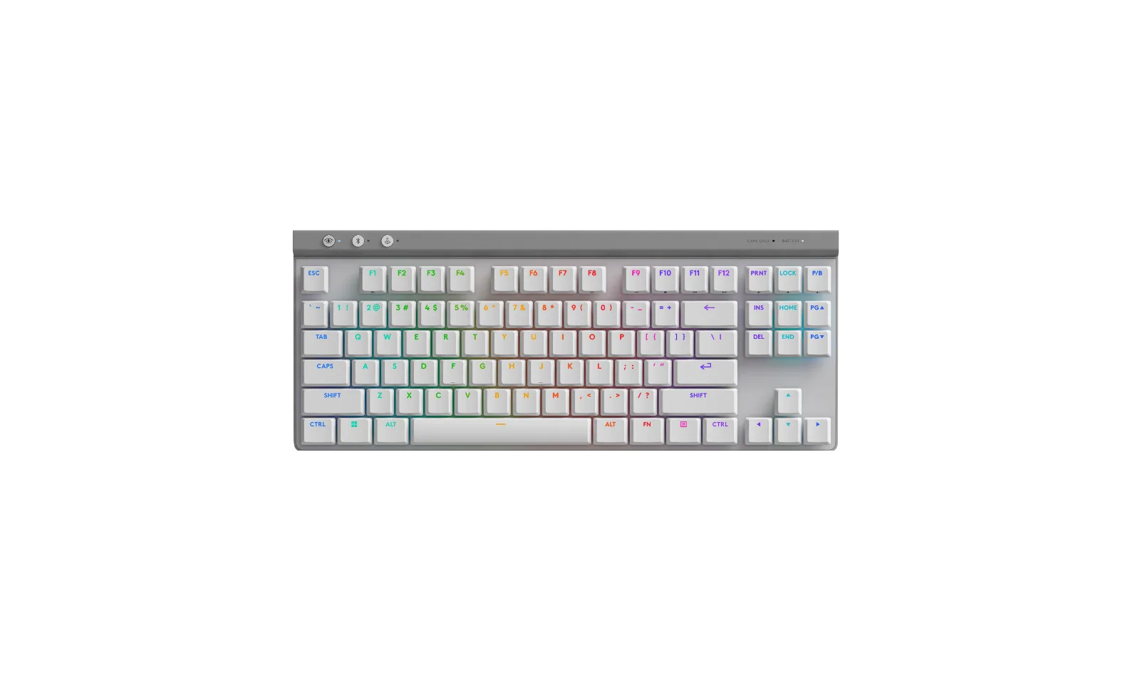 KEYBOARD LOGITECH G515 TKL WIRELESS WHITE