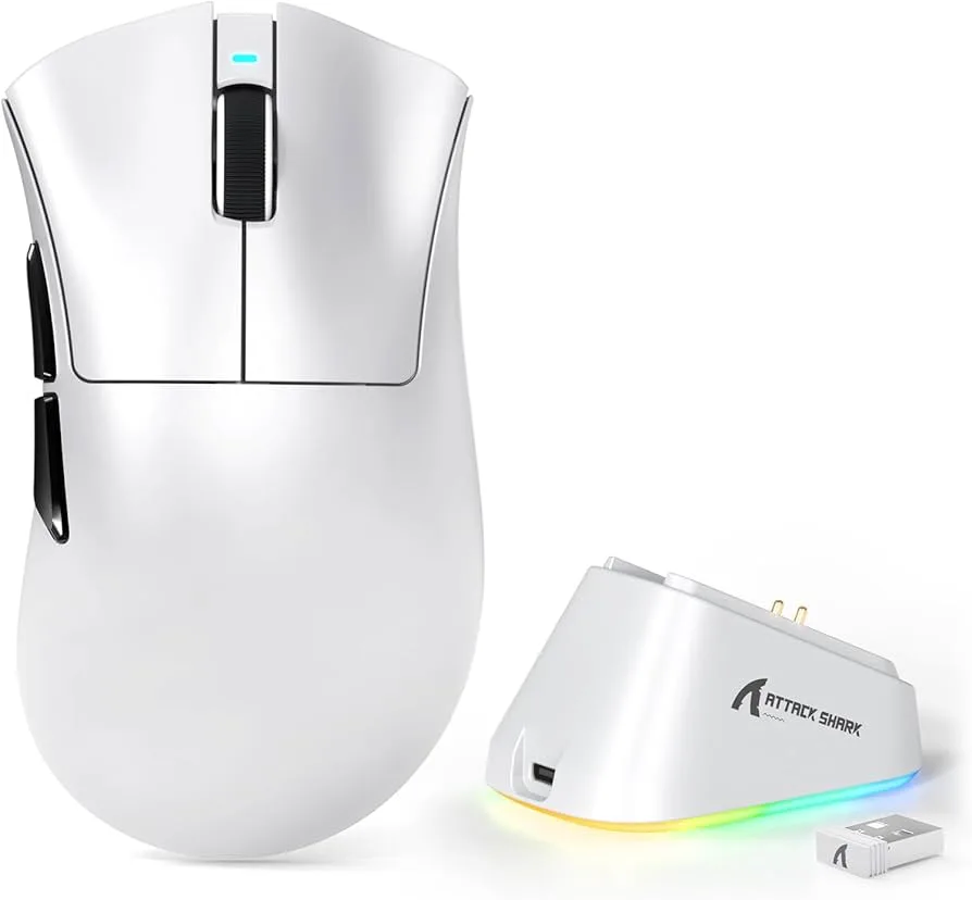 attack shark v3 pro white