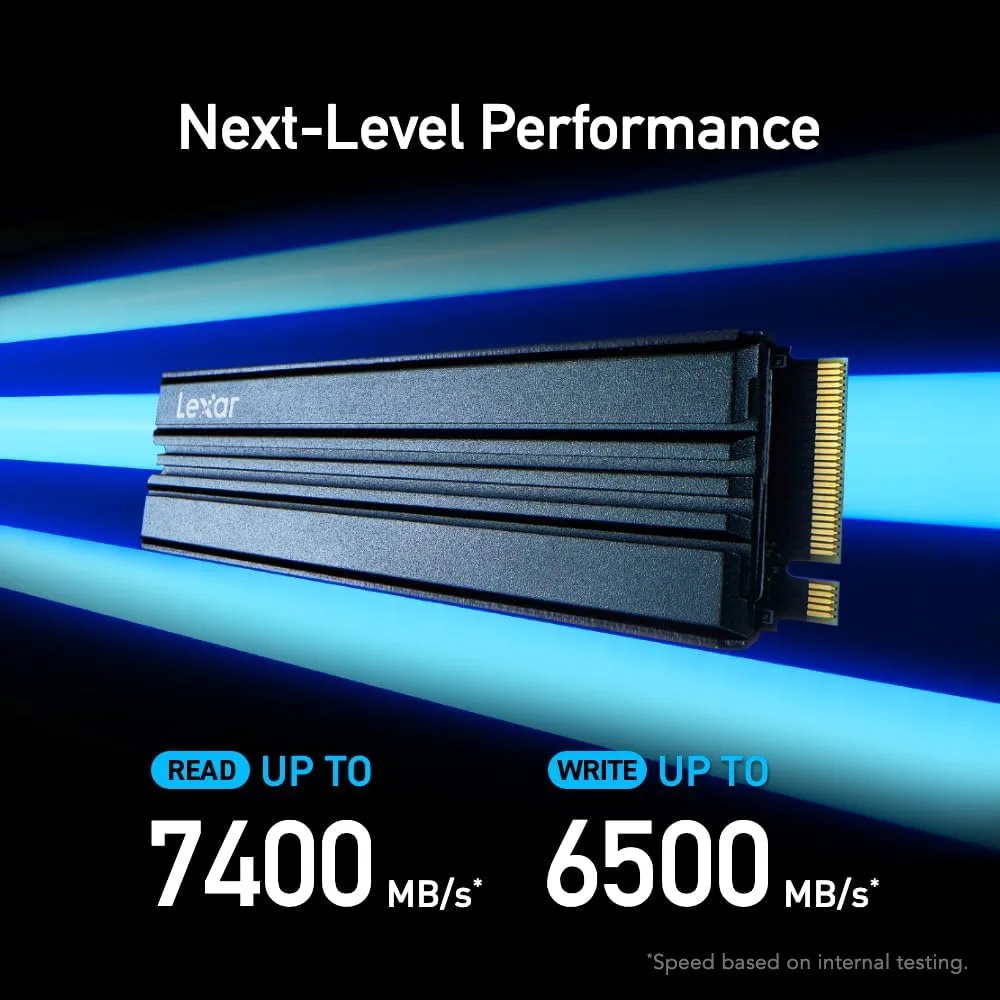 Lexar NM790 2TB NVMe SSD with Heatsink