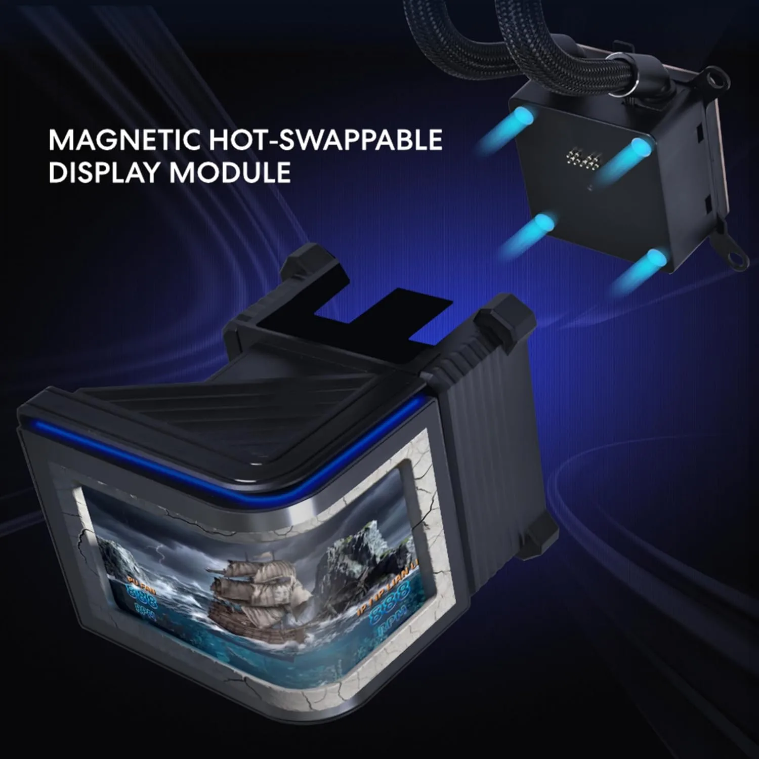 Lian Li HydroShift II OLED Curved 360 Fanless