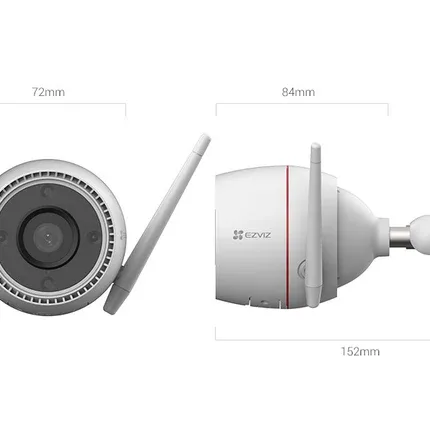 EZVIZ H3c 2K - Wi-Fi Smart Home Camera