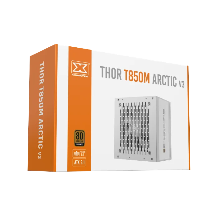 Xigmatek Thor T850M Arctic V3 (80+ Bronze, Full Modular)