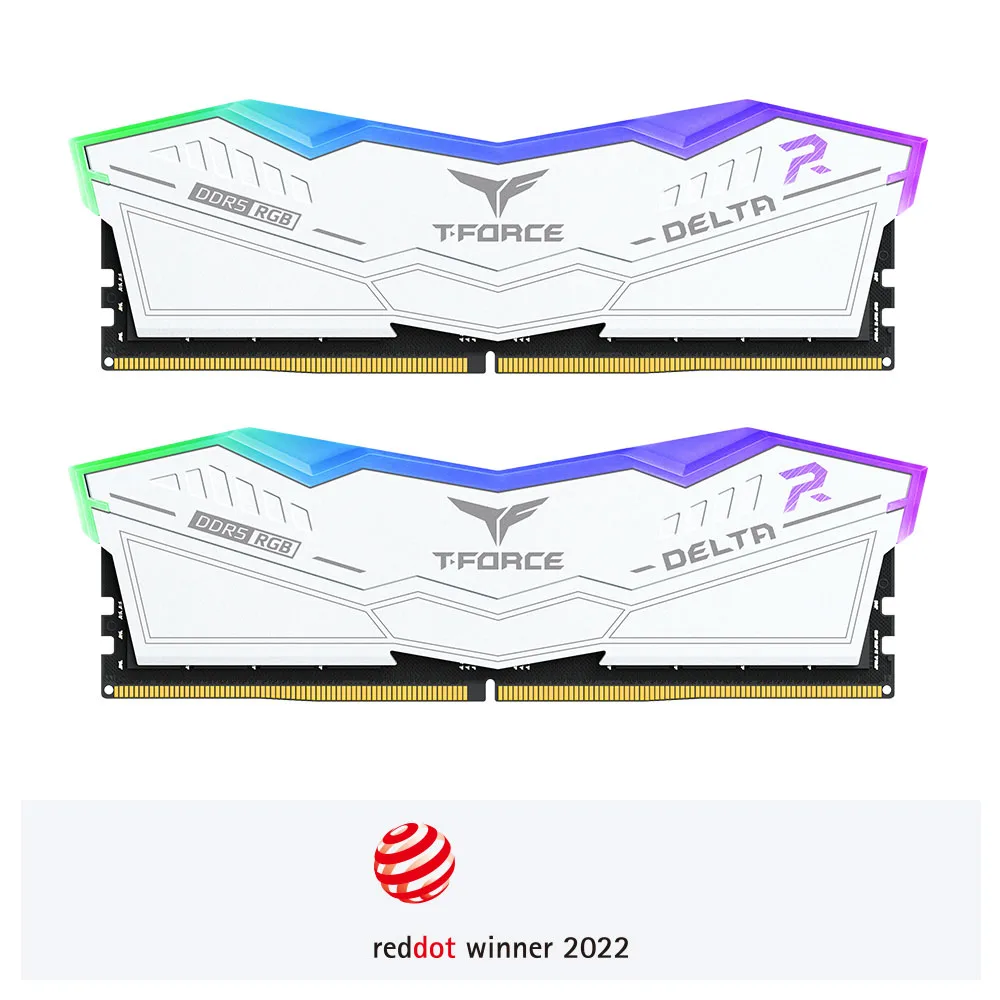 TeamGroup T FORCE DELTA 2X8 6000 RGB WHITE 16GB