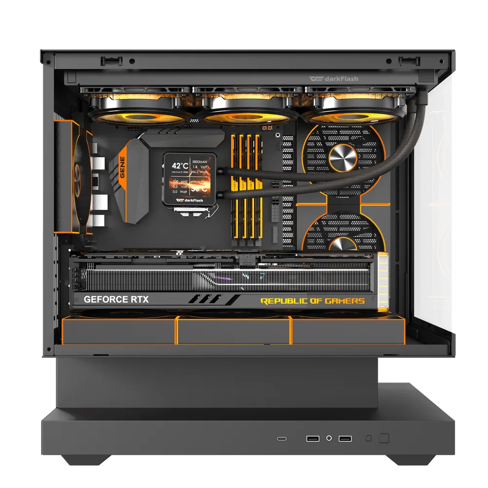 DarkFlash  FLOATRON F1 M-ATX PC Case