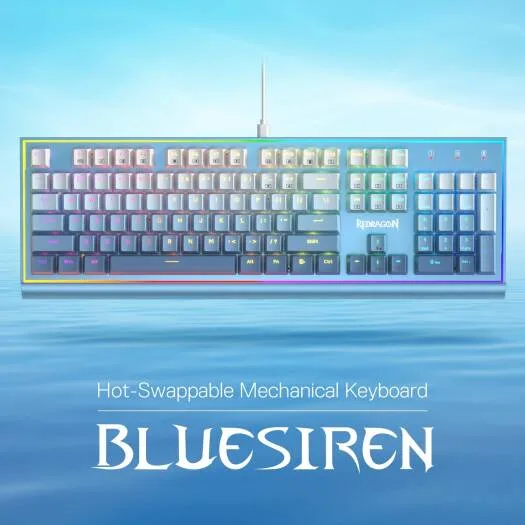 REDRAGON K654GWB-RGB FULL ALUMINUM