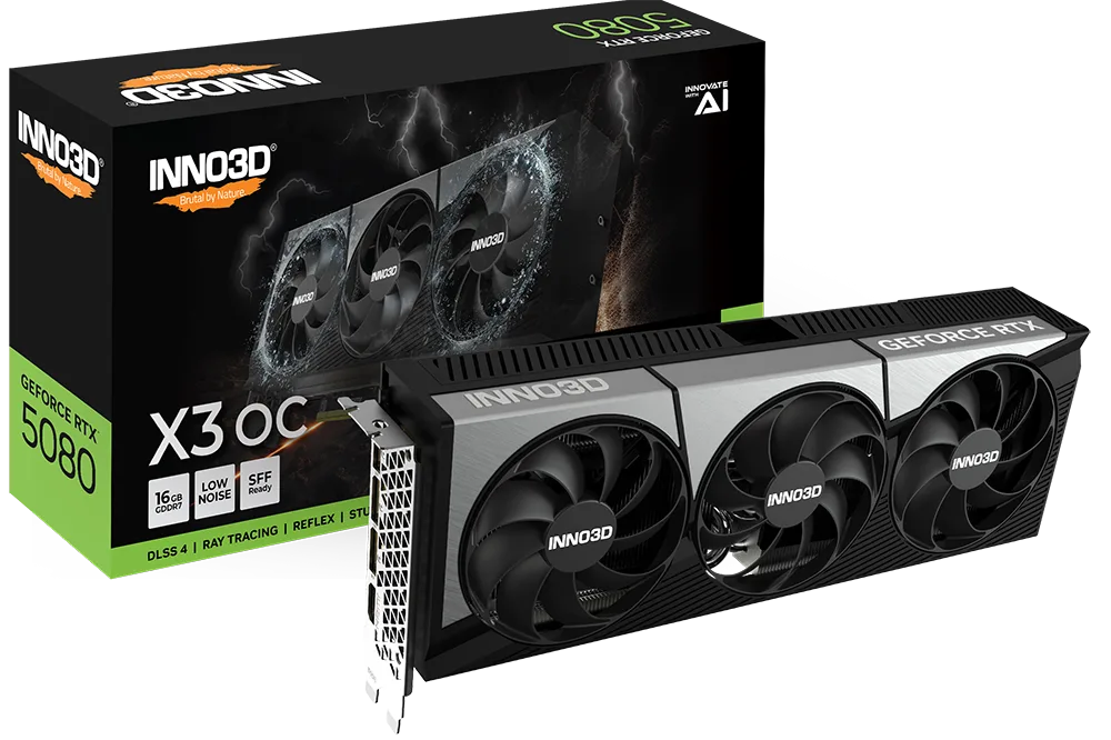 INNO3D® GEFORCE® RTX™ 5080 X3 OC