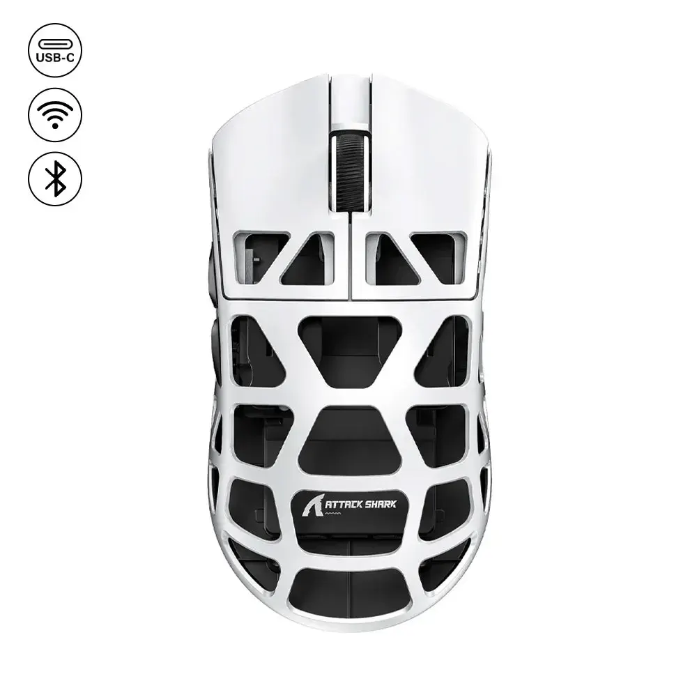 ATTACK SHARK R3 WHITE