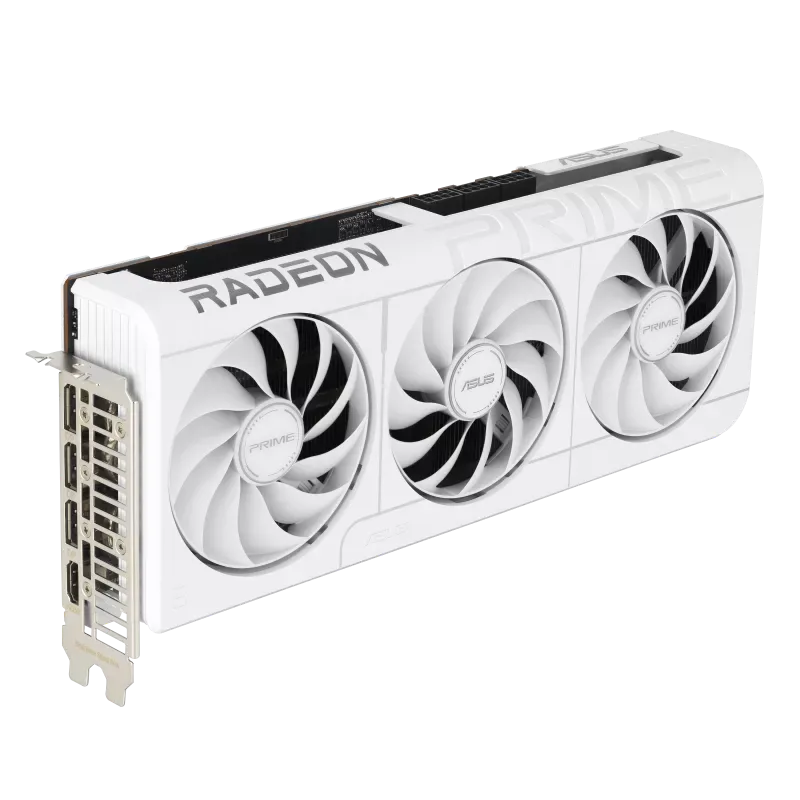 ASUS Prime Radeon™ RX 9070 XT White OC Edition 16GB GDDR6