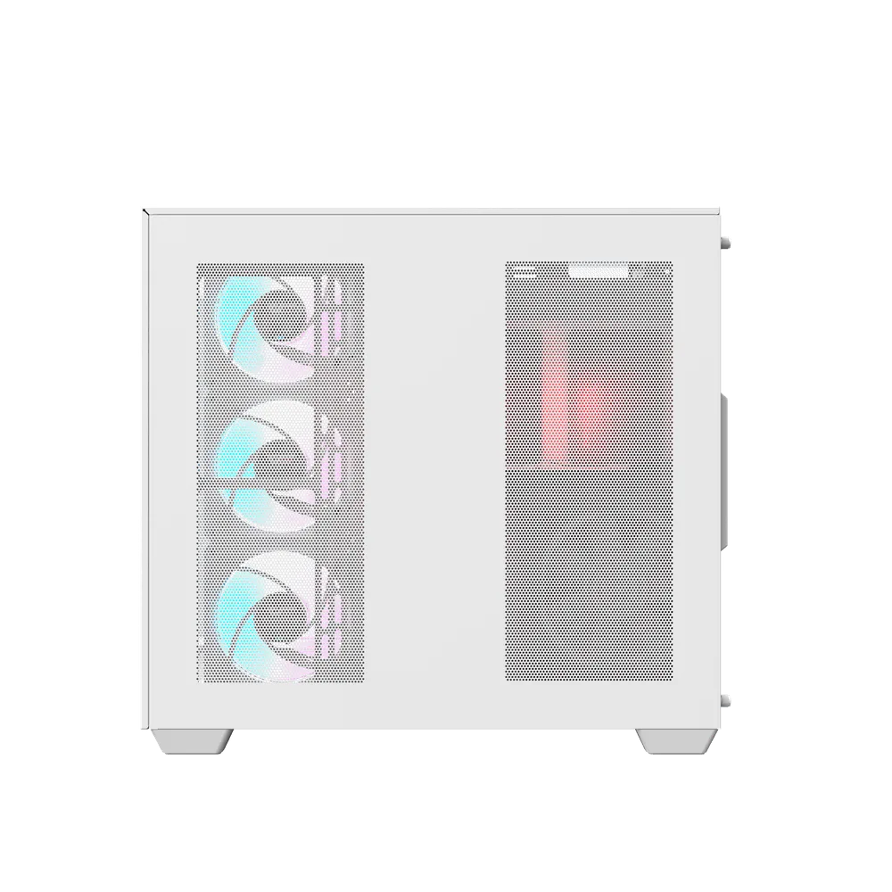 DarkFlash TH285 Panoramic ATX Gaming Case WHITE