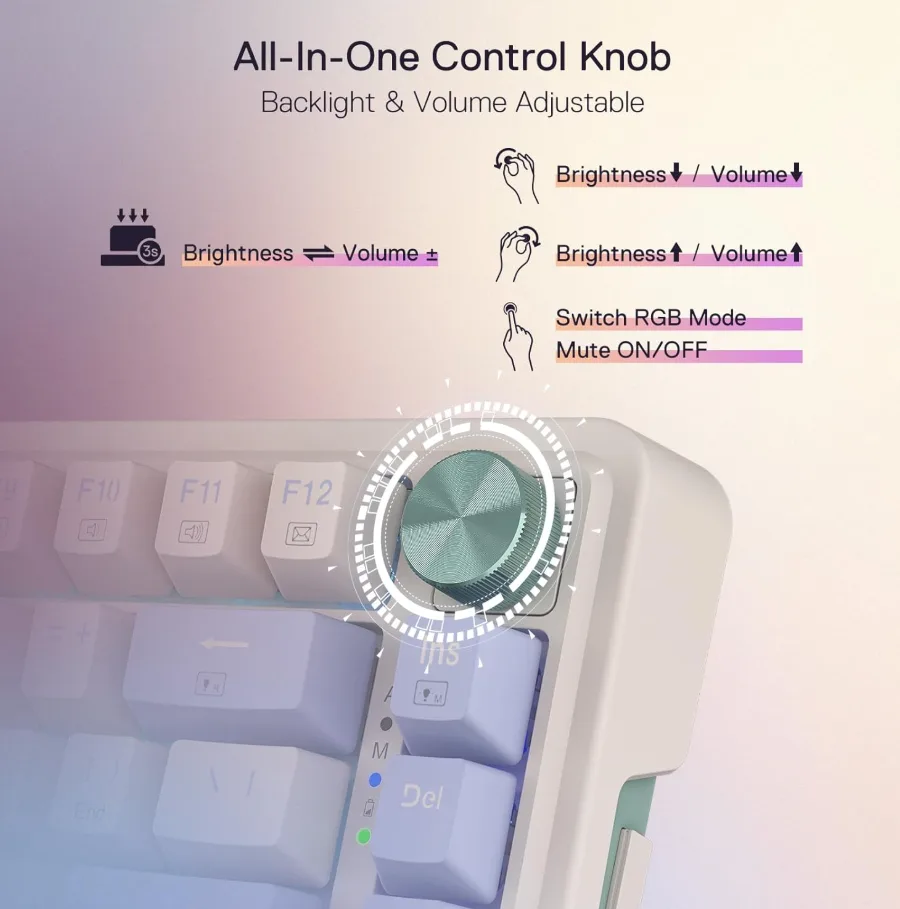 REDRAGON K673CPG-RGB