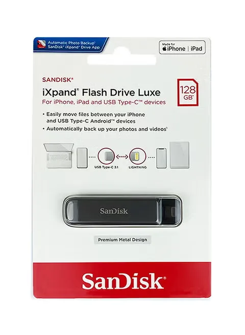 USB FLASH SANDISK IXPAND LUXE 128GB