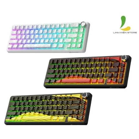 attack shark x65 pro HE black and red
