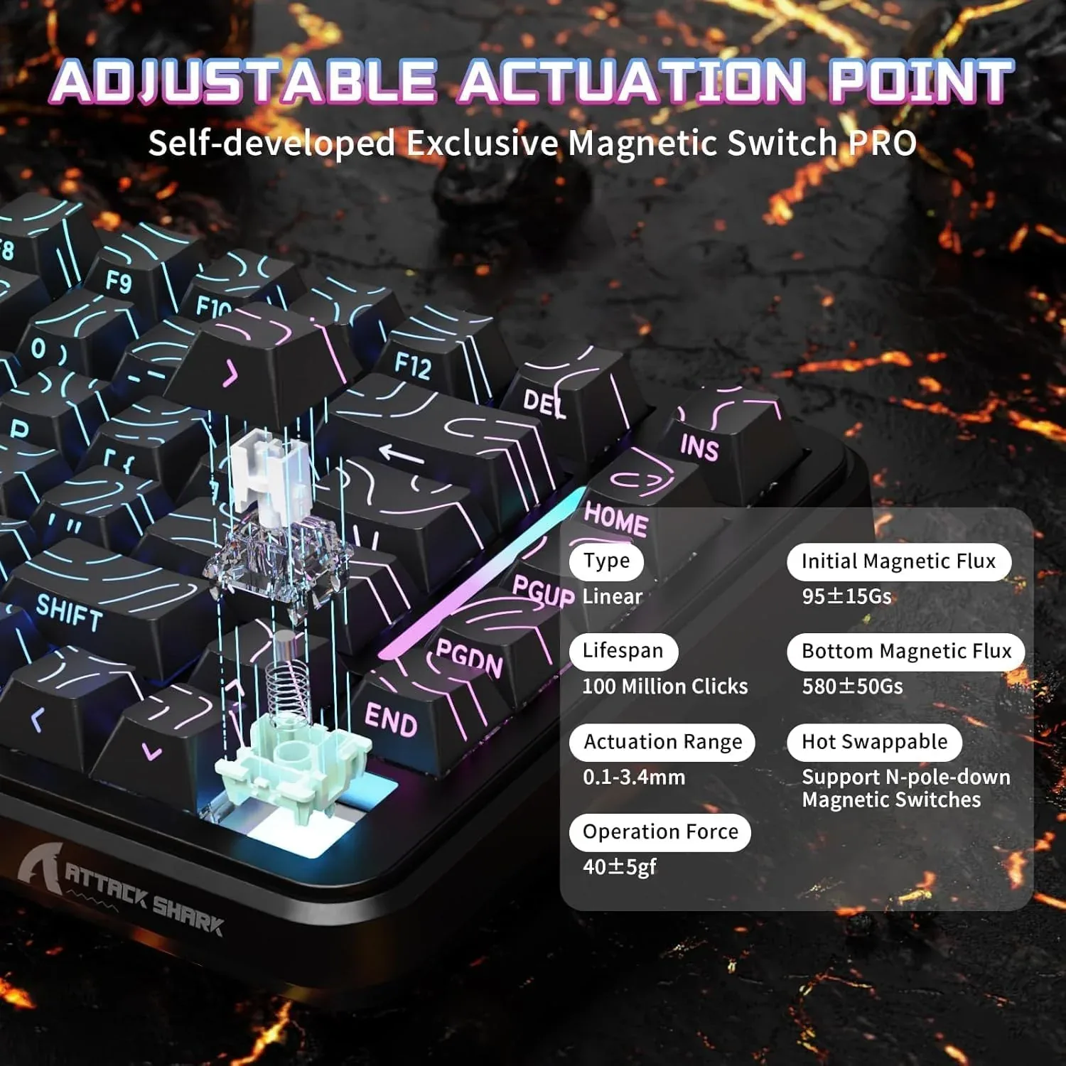 attack shark x82 HE pro