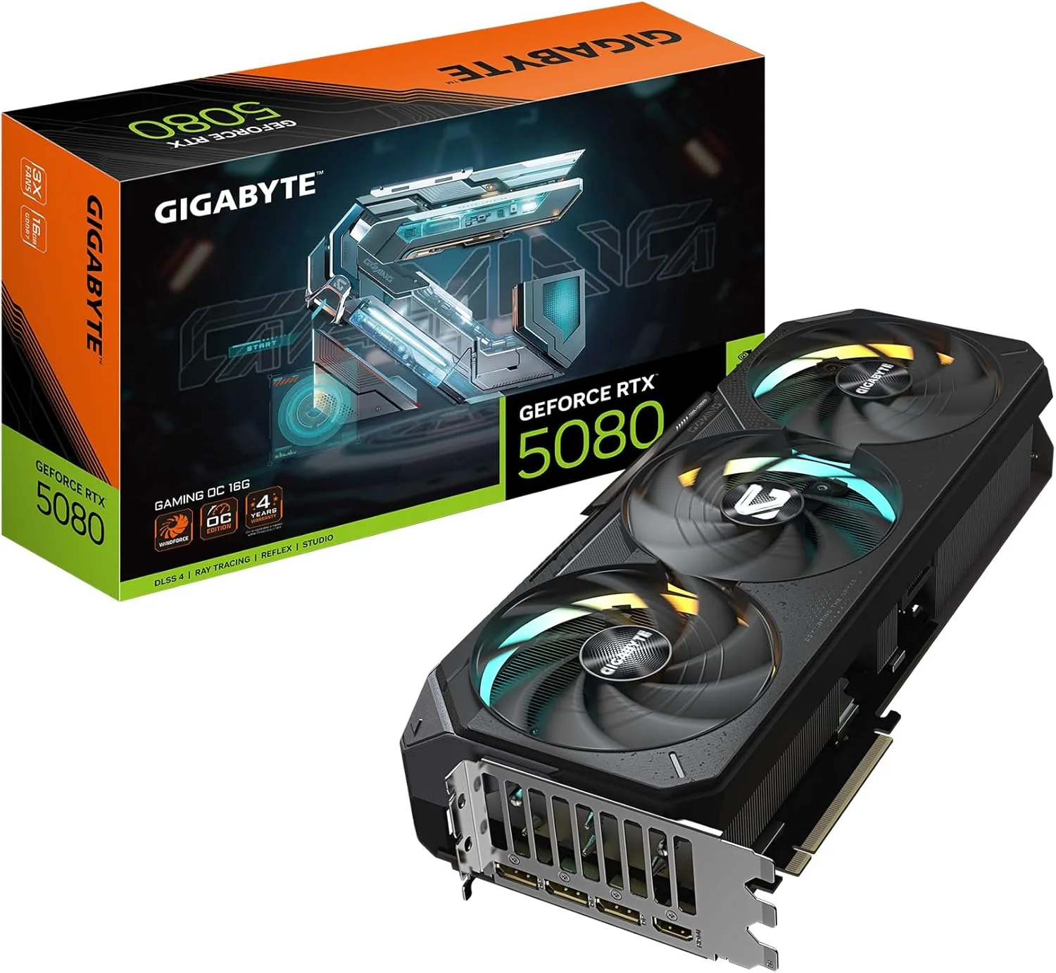 GIGABYTE GeForce RTX™ 5080 Gaming OC 16GB