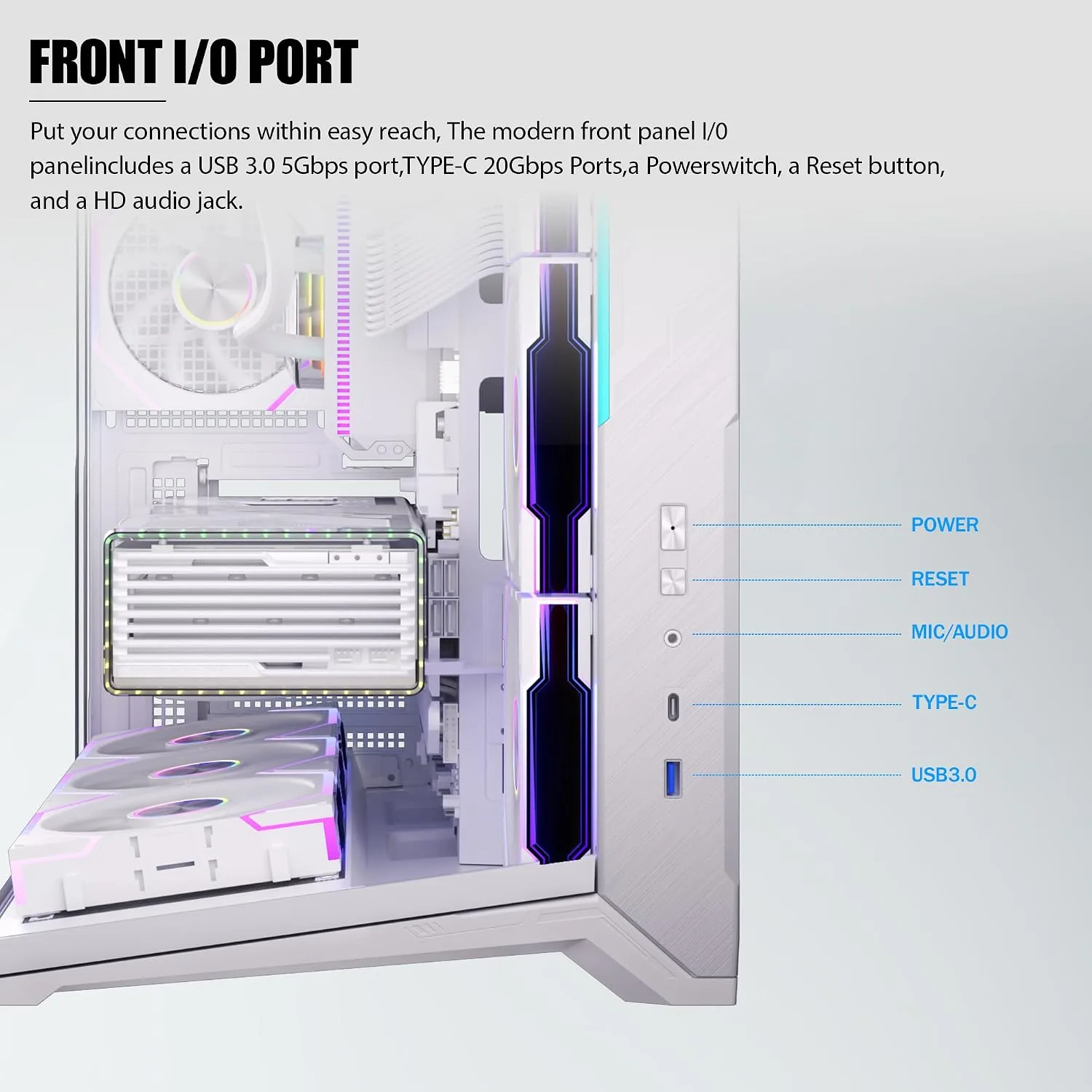 ESGaming Zero Max White