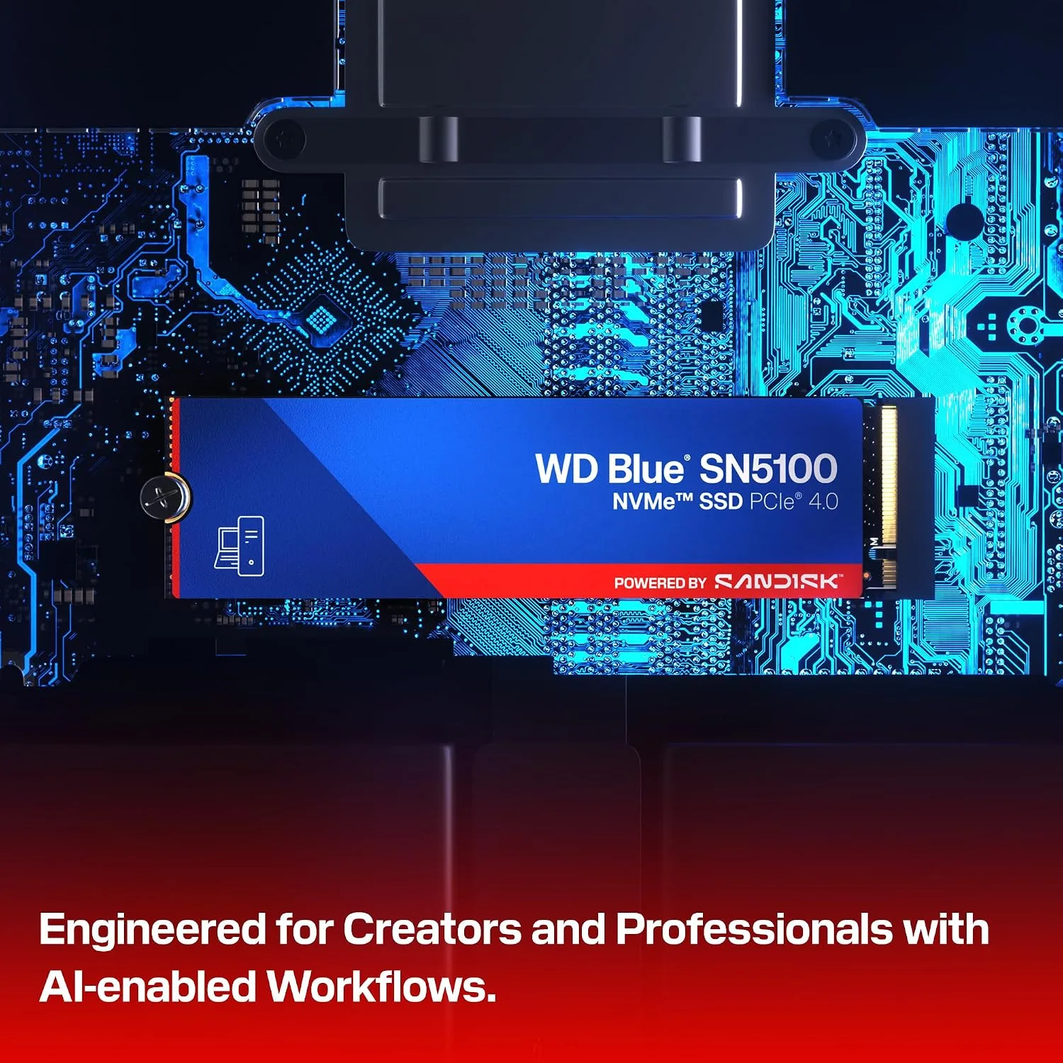 WD Blue SN5100 NVMe™ SSD - 2TB  7,100 MB/s
