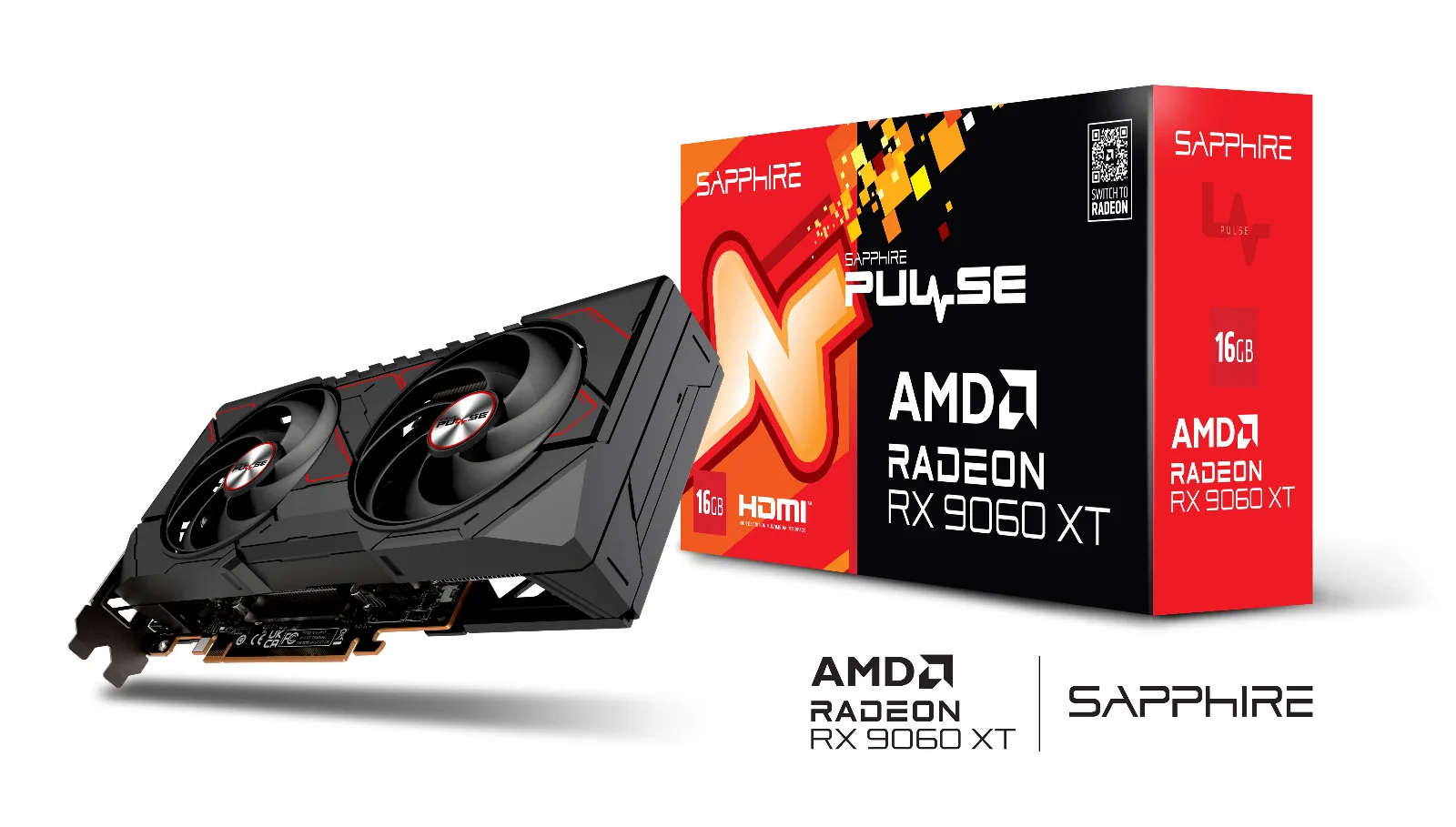 PULSE AMD Radeon™ RX 9060 XT OC 16GB GPU