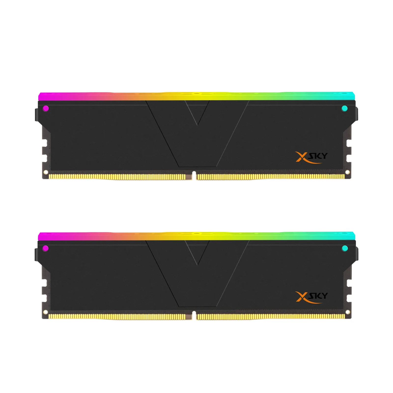RAM V COLOR MANTA X SKY 2X16 32GB 6400MHZ CL32 BLACK RGB