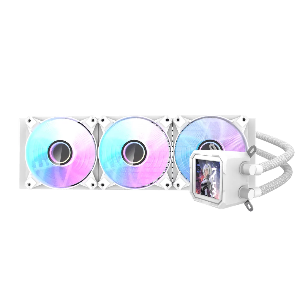 DARKFLASH DV360S white (Magnetic IPS Screen)
