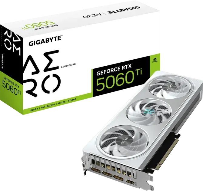Gigabyte RTX™ 5060 Ti AERO OC 8G