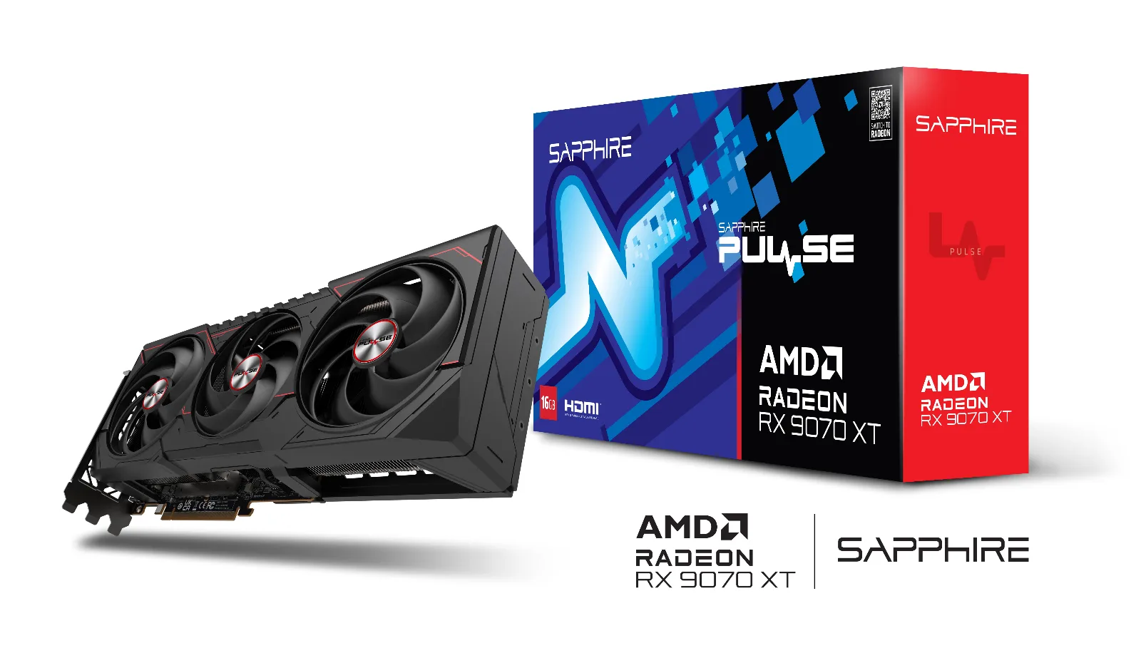PULSE AMD Radeon™ RX 9070 XT GPU