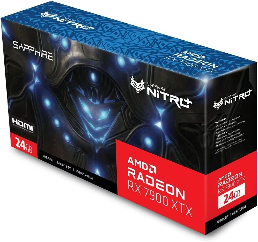 Sapphire NITRO+ AMD Radeon™ RX 7900 XTX Vapor-X 24GB