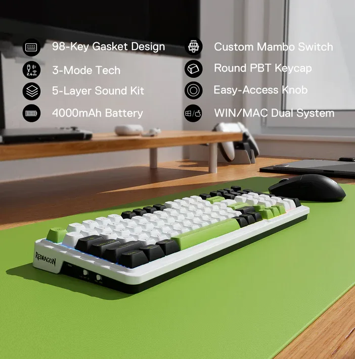 REDRAGON MECHANIC K686WBG-RGB MAX