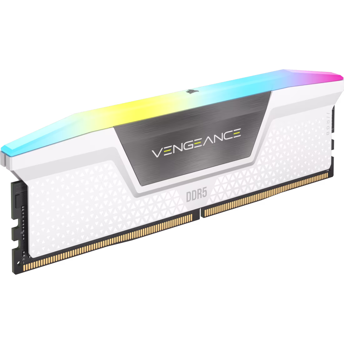 VENGEANCE® RGB 32GB (2x16GB) DDR5 DRAM 6000MT/s CL36 Memory Kit — White