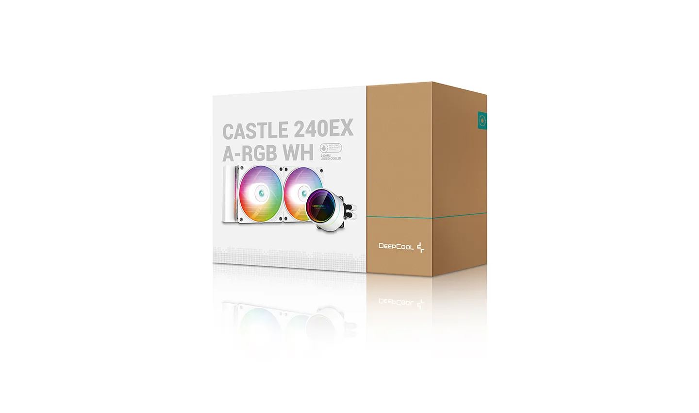 DEEPCOOL CASTLE 240EX A-RGB WHITE (WH)