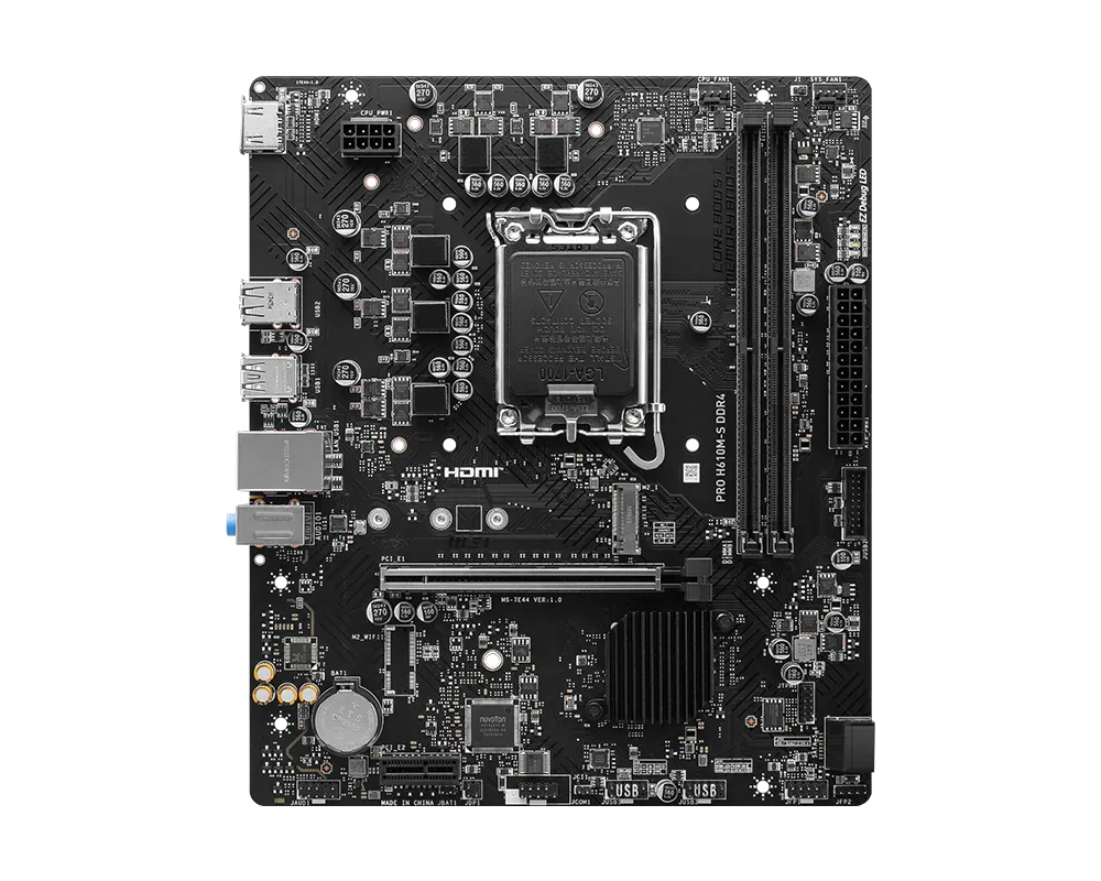 H610M E MSI PRO DDR5
