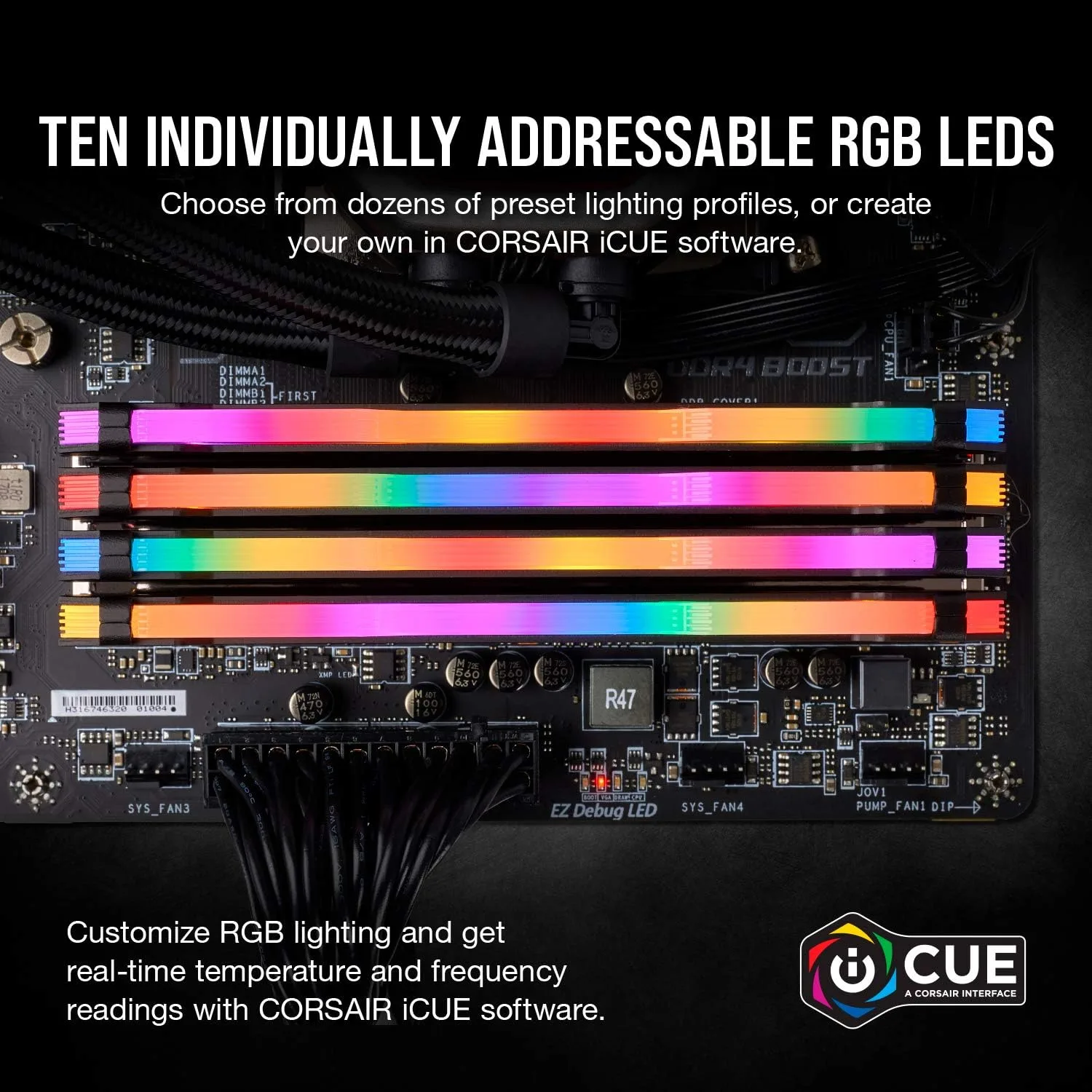 CORSAIR Vengeance RGB PRO 16GB (2x8GB) DDR4 3200MHz