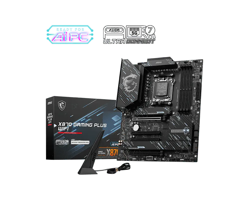 X870 MSI GAMING PLUS WIFI DDR5