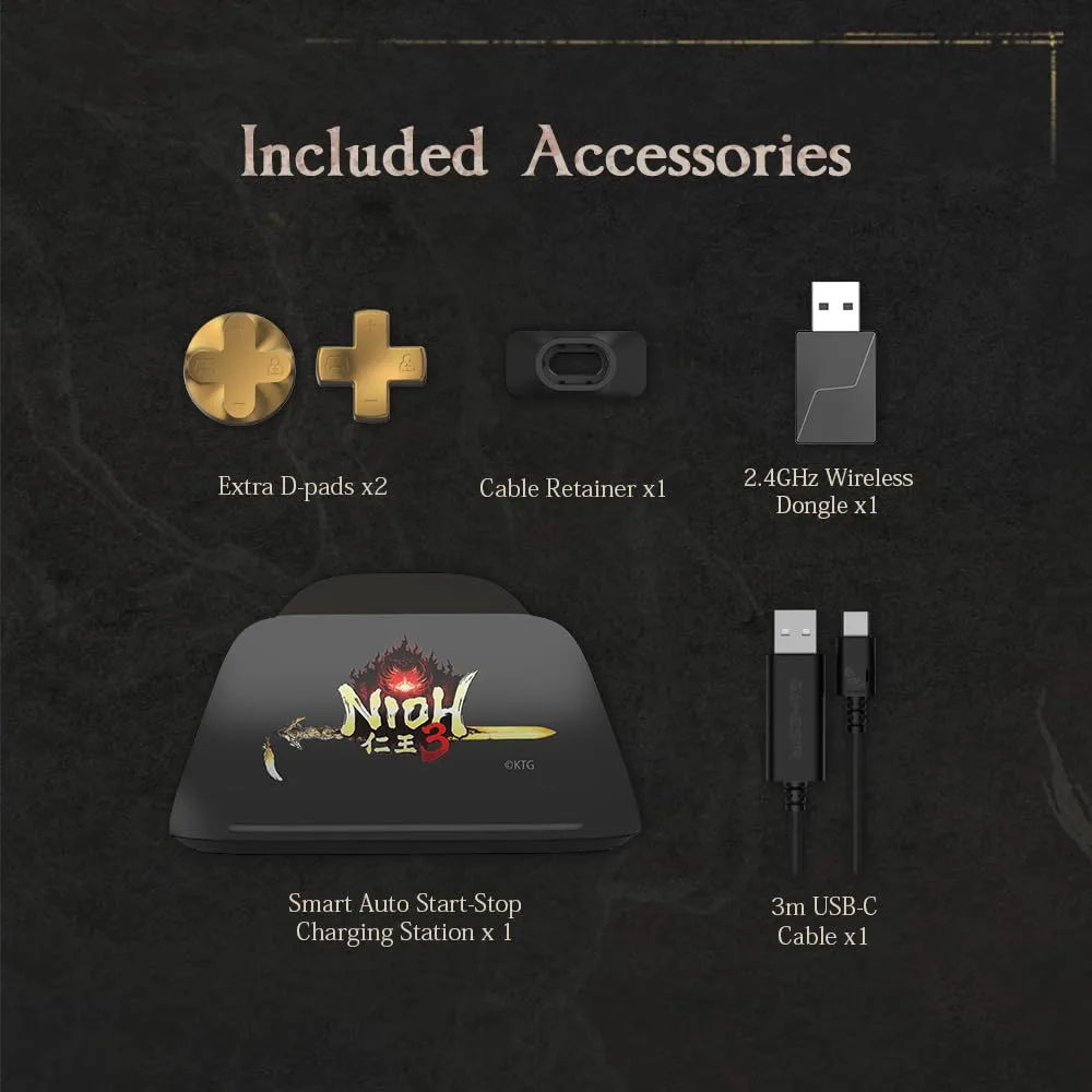 GameSir G7 Pro 8K PC Wireless Controller, Nioh 3